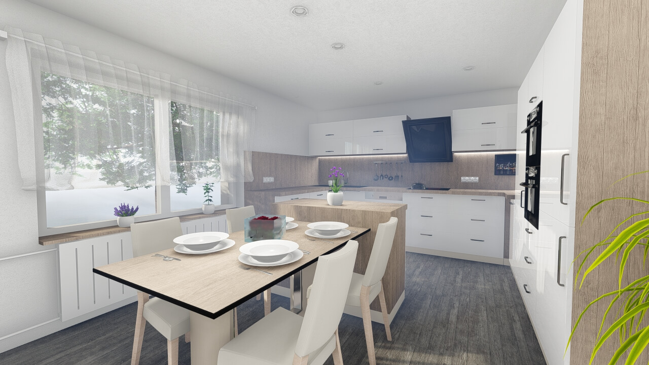 Vizualizace kuchyně
